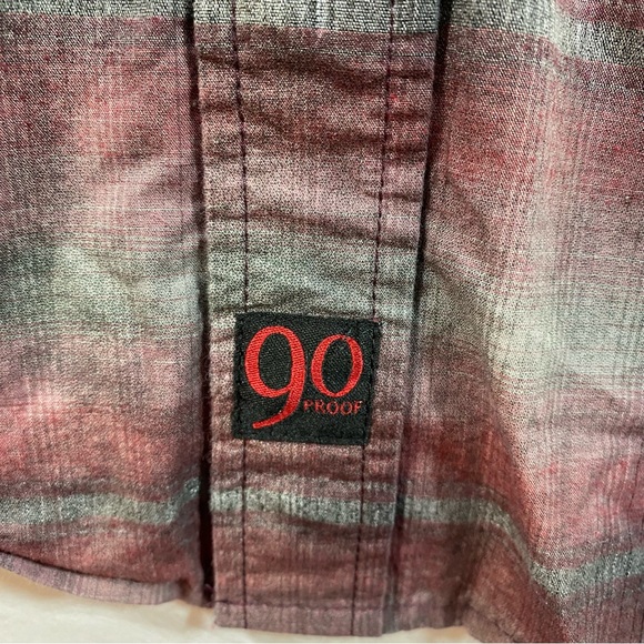 Panhandle Shirt Floral Plaid Men’s XL Western Metal Snap Button Slim long sleeve - Picture 9 of 12